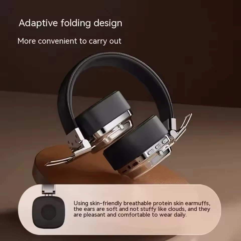 2025 nouveau 5.3 pliable sans fil Bluetooth casques casque Gamer choix rétro sur l'oreille