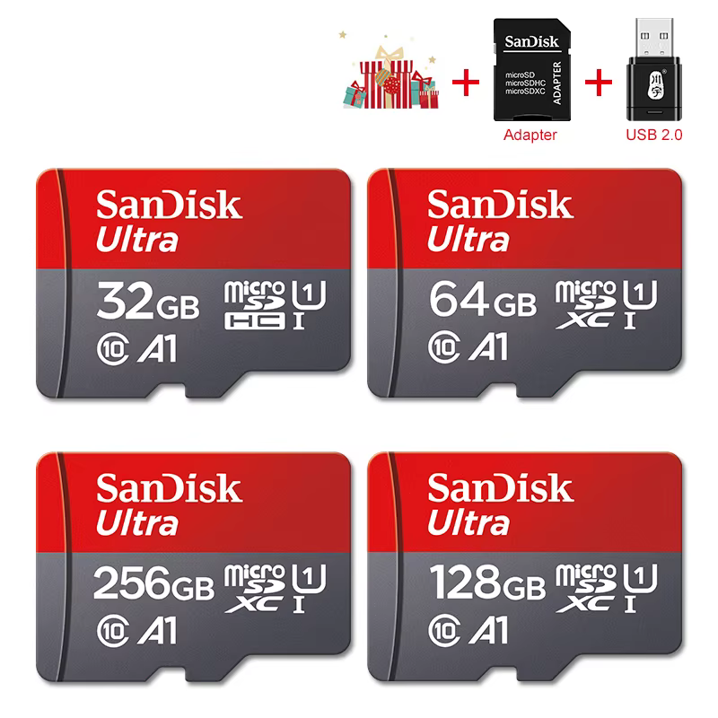 Carte mémoire 512GB 256GB 128GB 64GB 32GB 100MB/S