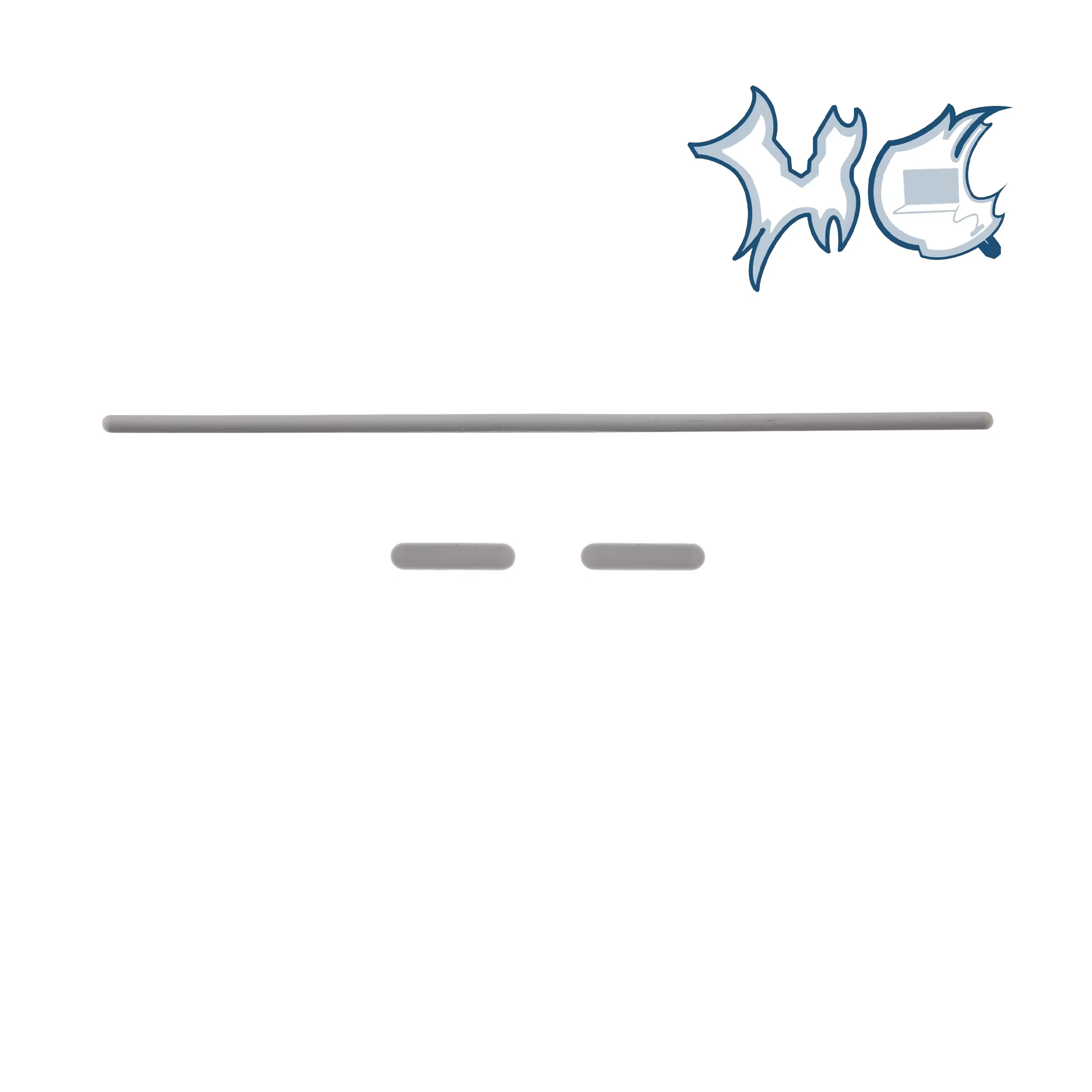 Coussinet en caoutchouc D Shell Pad pour Lenovo ThinkBook 14 14-IIL 14-IML 14-IWL