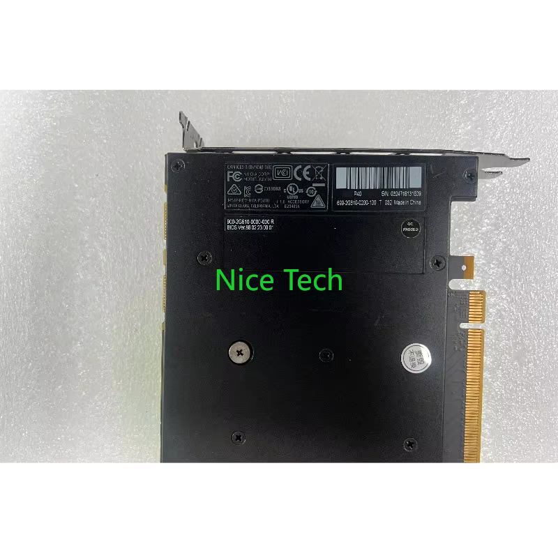 Carte graphique P40 24 Go DDR5 double slot PCI-E 3.0 x16 pour l'IA et l'apprentissage automatique
