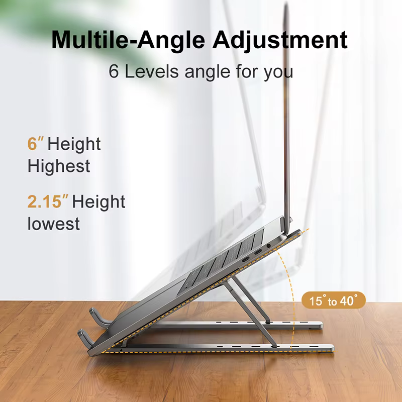 Support d'ordinateur Portable en alliage d'aluminium