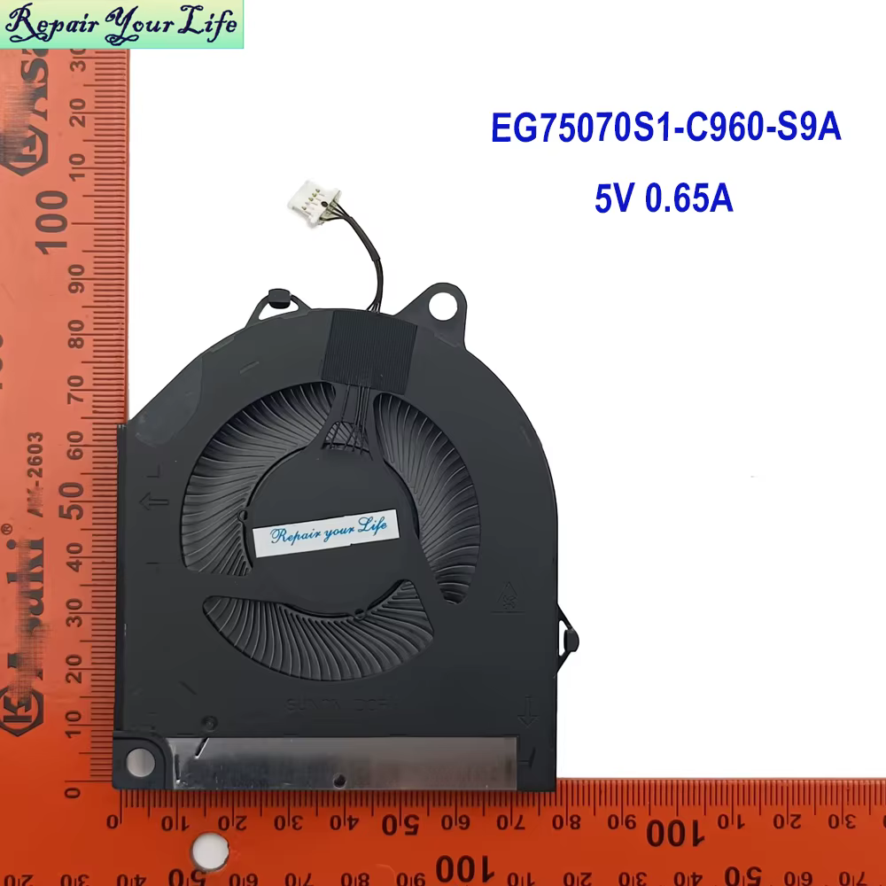 DC 5V ordinateur portable CPU GPU ventilateur de refroidissement pour Dell G16 7630 7635 G15 5530