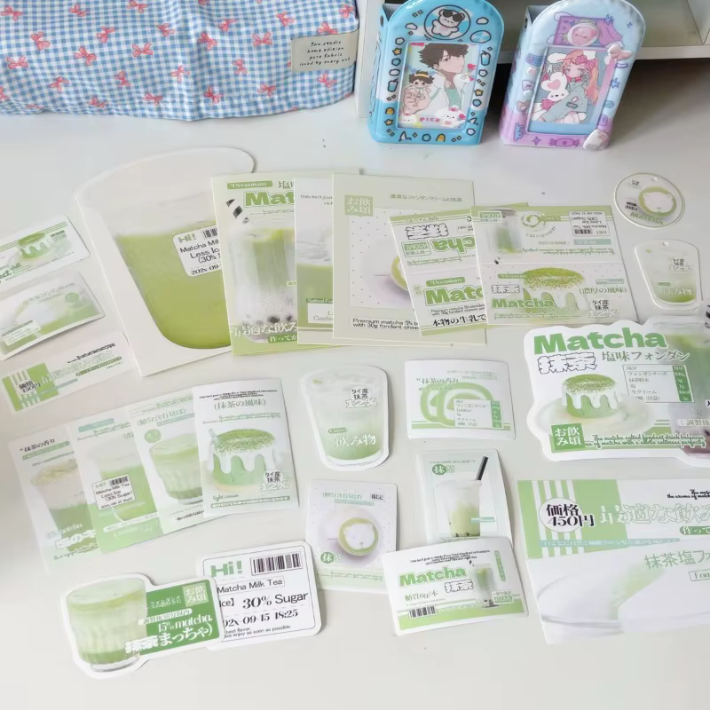 Kit de Scrapbooking avec en-têtes de cartes, autocollants de support, ensemble de papeterie, fournitures de décoration pour Journal, matériaux d'emballage artisanaux pour bricolage