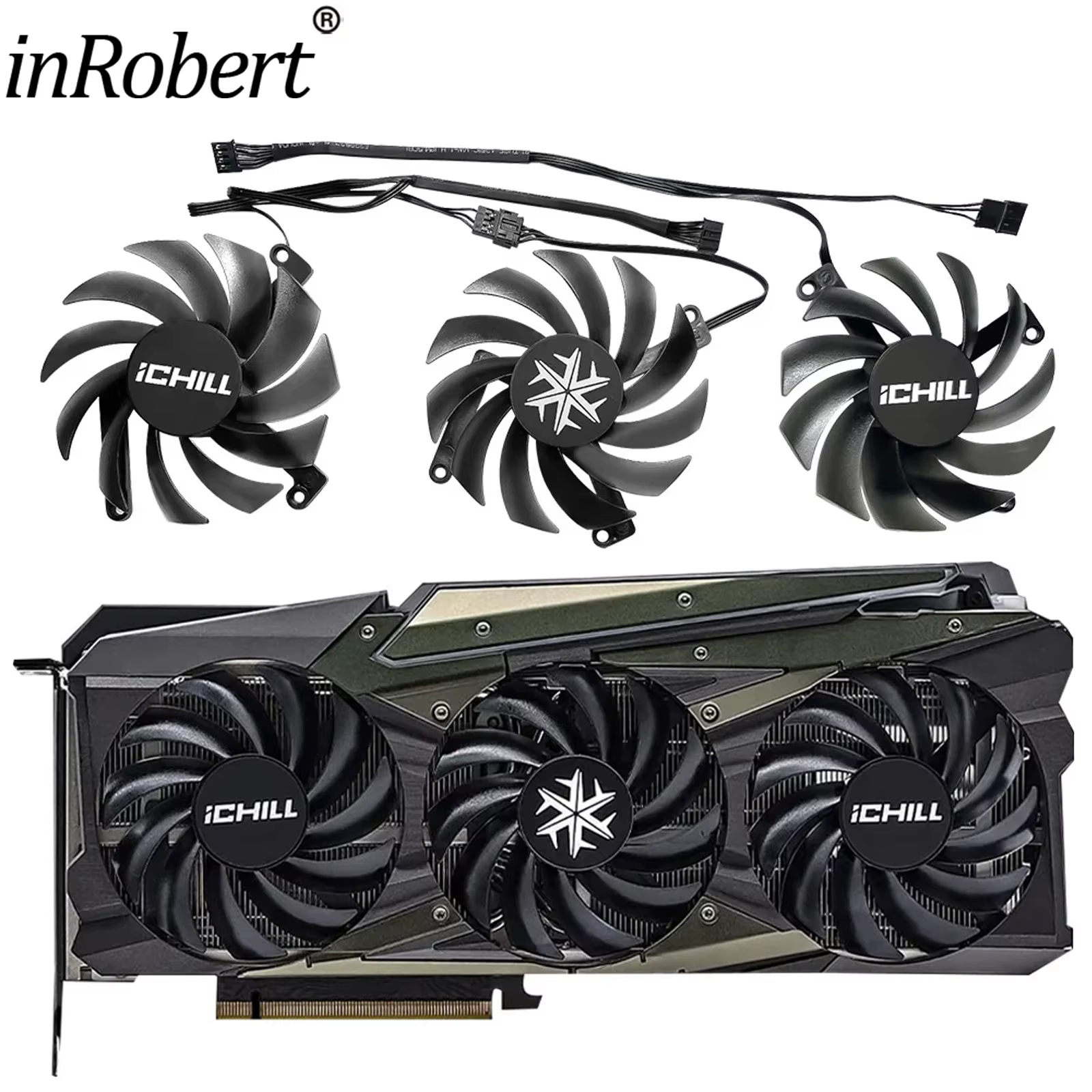 Ventilateur de carte graphique 85MM CF-12915S RTX3080 RTX3080Ti RTX3090, pour INNO3D GeForce RTX 3080 3080Ti 3090 iCHILL X4, ventilateur de carte vidéo