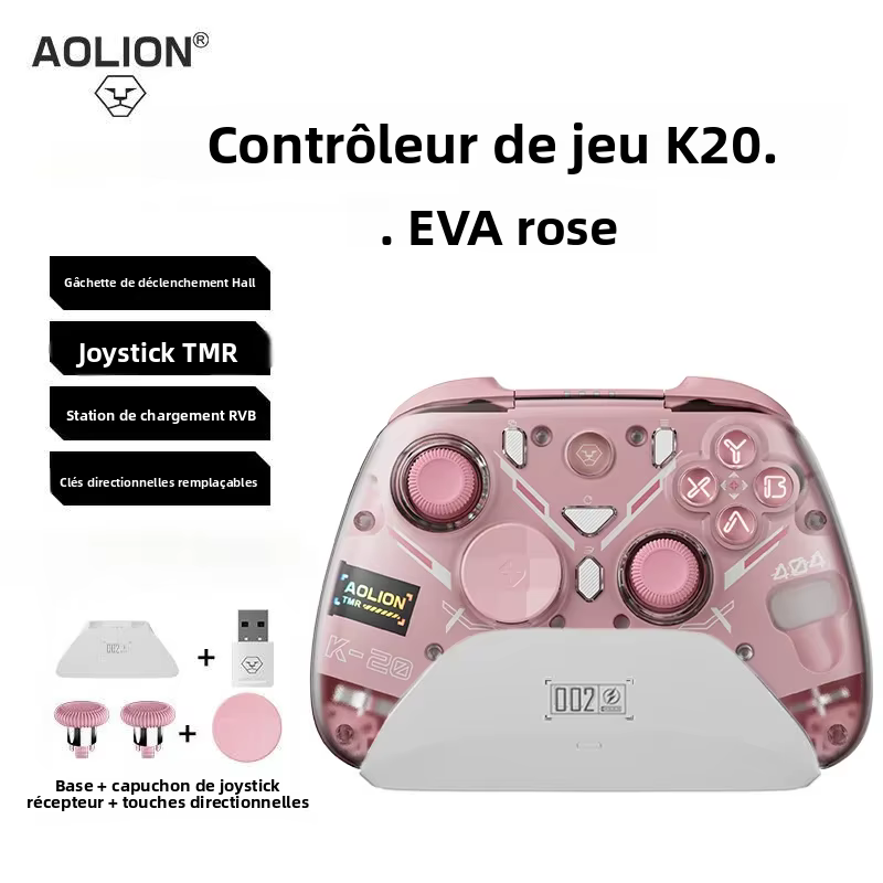 Coque de joystick K20TMR pour console de jeu rétro Switch 2/1