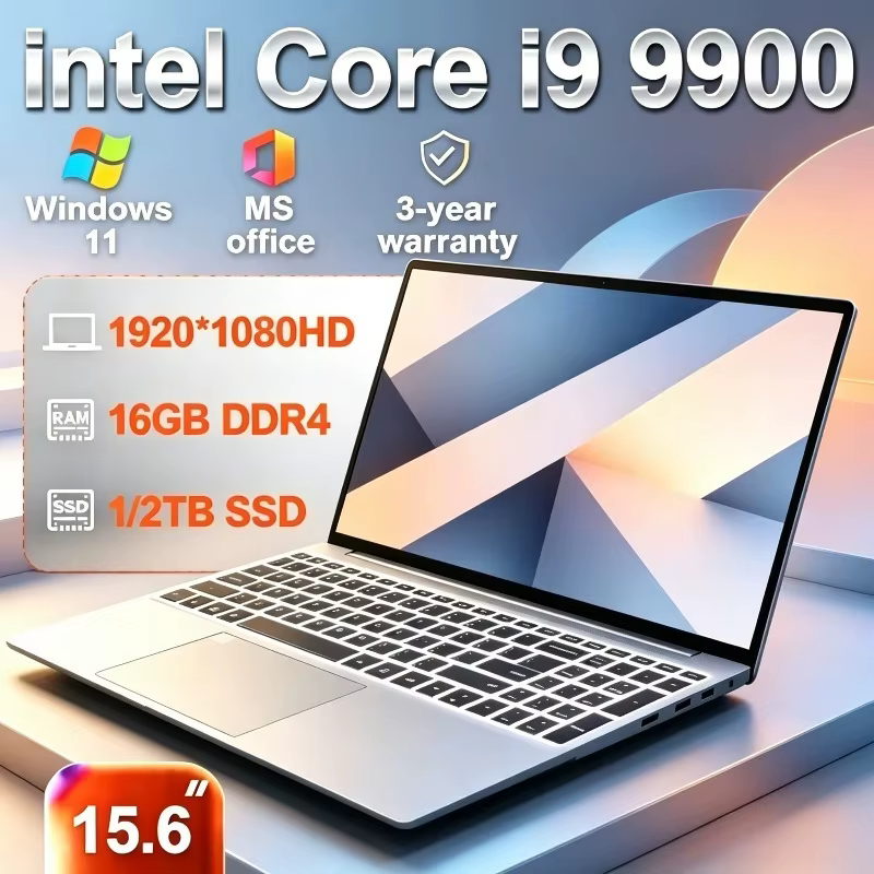 Nouvel ordinateur portable de jeu Intel Core i9 9900 avec SSD 1 To/2 To