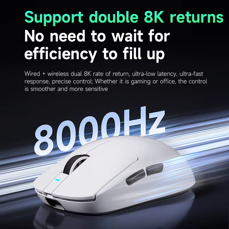 MCHOSE A7 V2 Pro/A7 V2 souris de jeu Ultra 3 modes Bluetooth sans fil e-sports