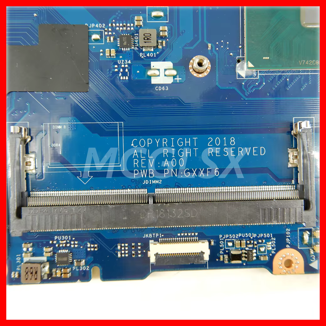 F711P carte mère d'ordinateur portable pour DELL Latitude 15 5591 3530