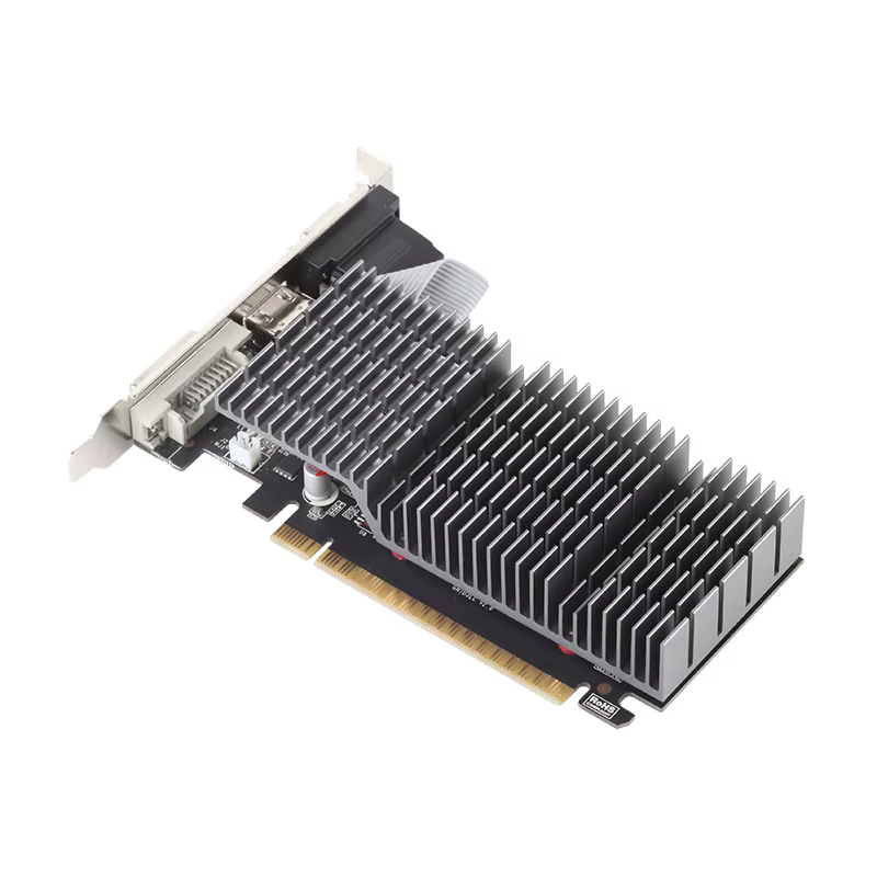Carte graphique discrète NVIDIA GeForce GT710 Heavy Hammer 1G/2G DDR3 HDMI/DVI/VGA