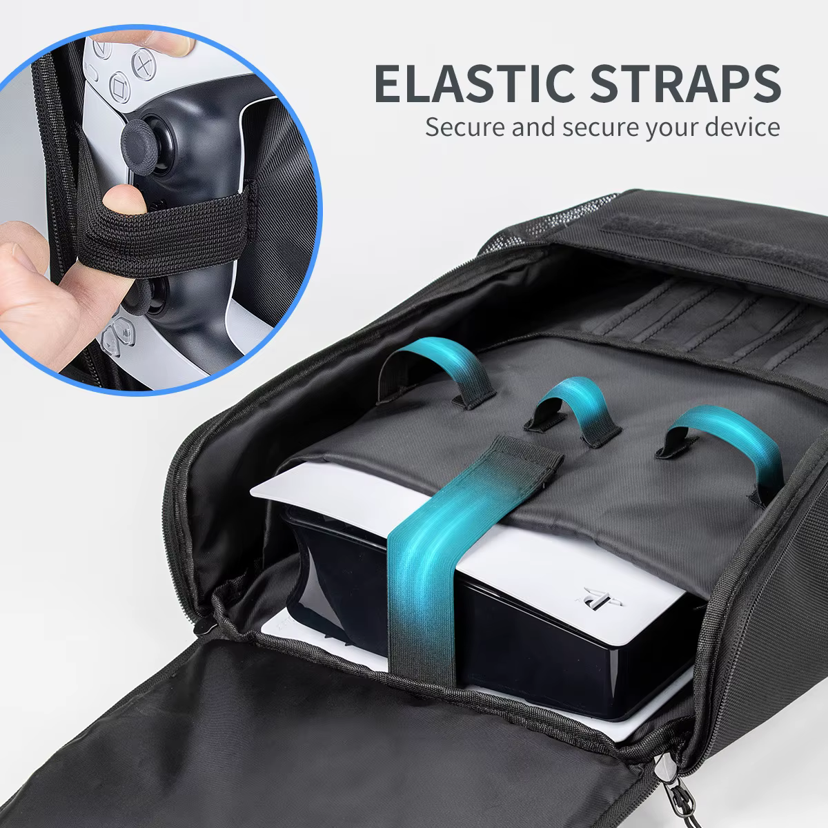 Sac à dos de voyage pour PS5 Pro/Slim