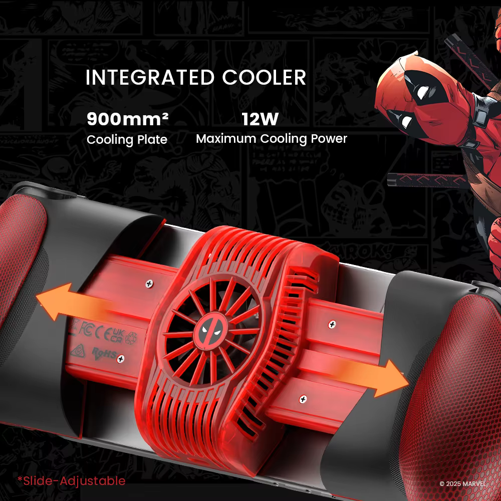 Manette de jeu mobile GameSir X3 Pro Deadpool Edition pour iPhone 16/15 Series et téléphones Android