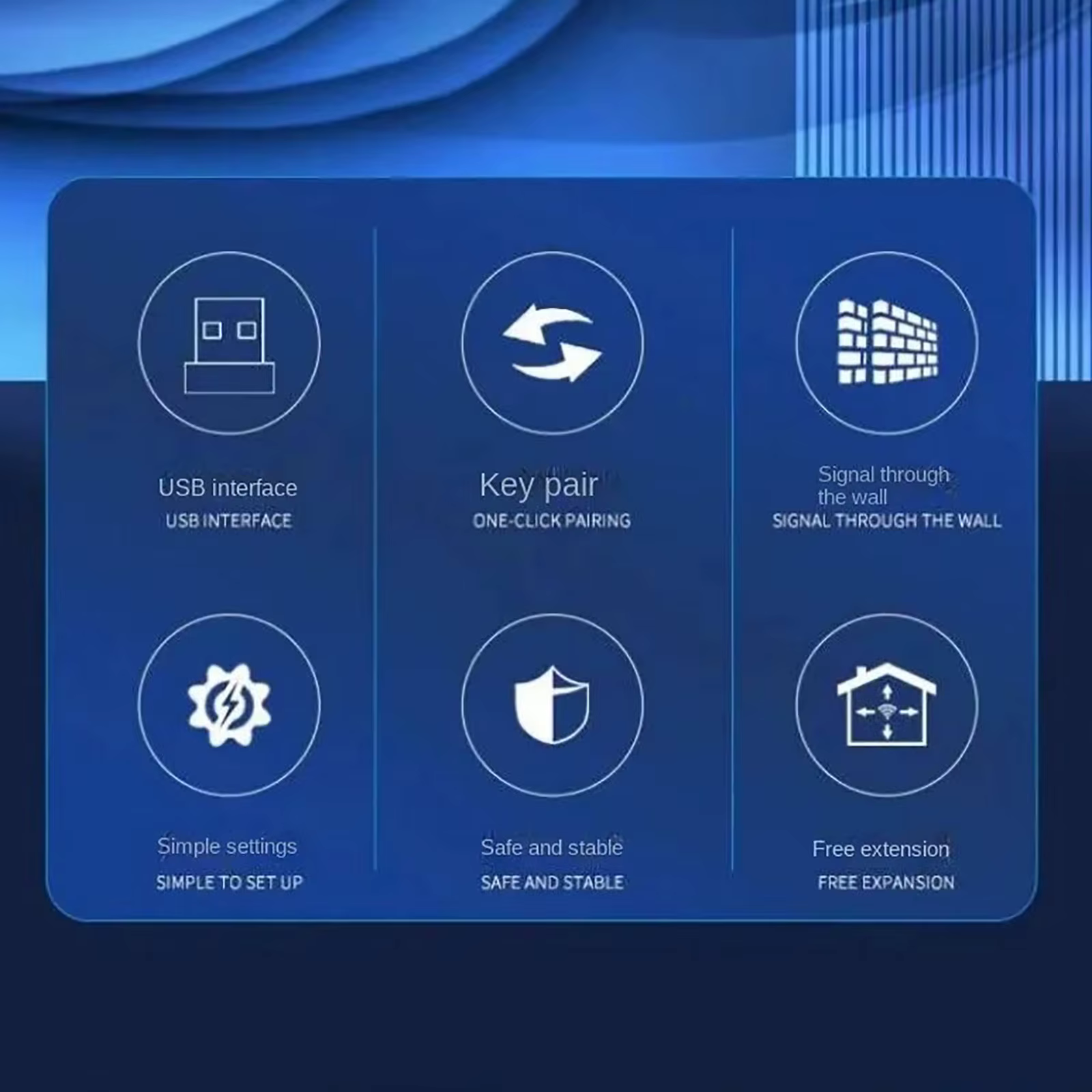 2.4G 300Mbps sans fil USB WiFi répéteur Extender