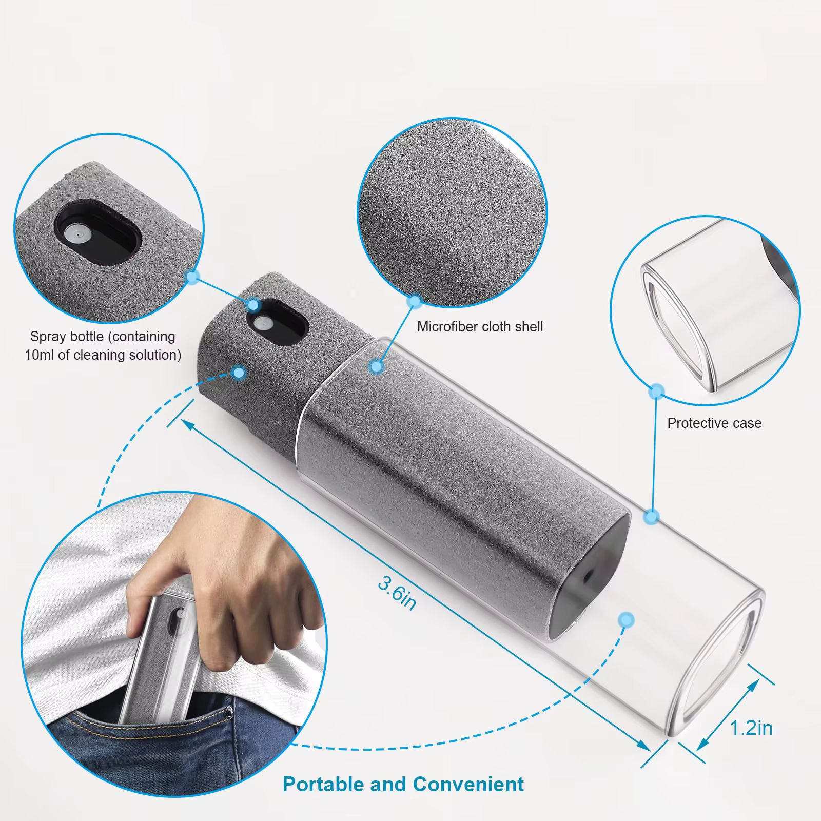 Outils de nettoyage d'écran de téléphone pour ordinateurs portables