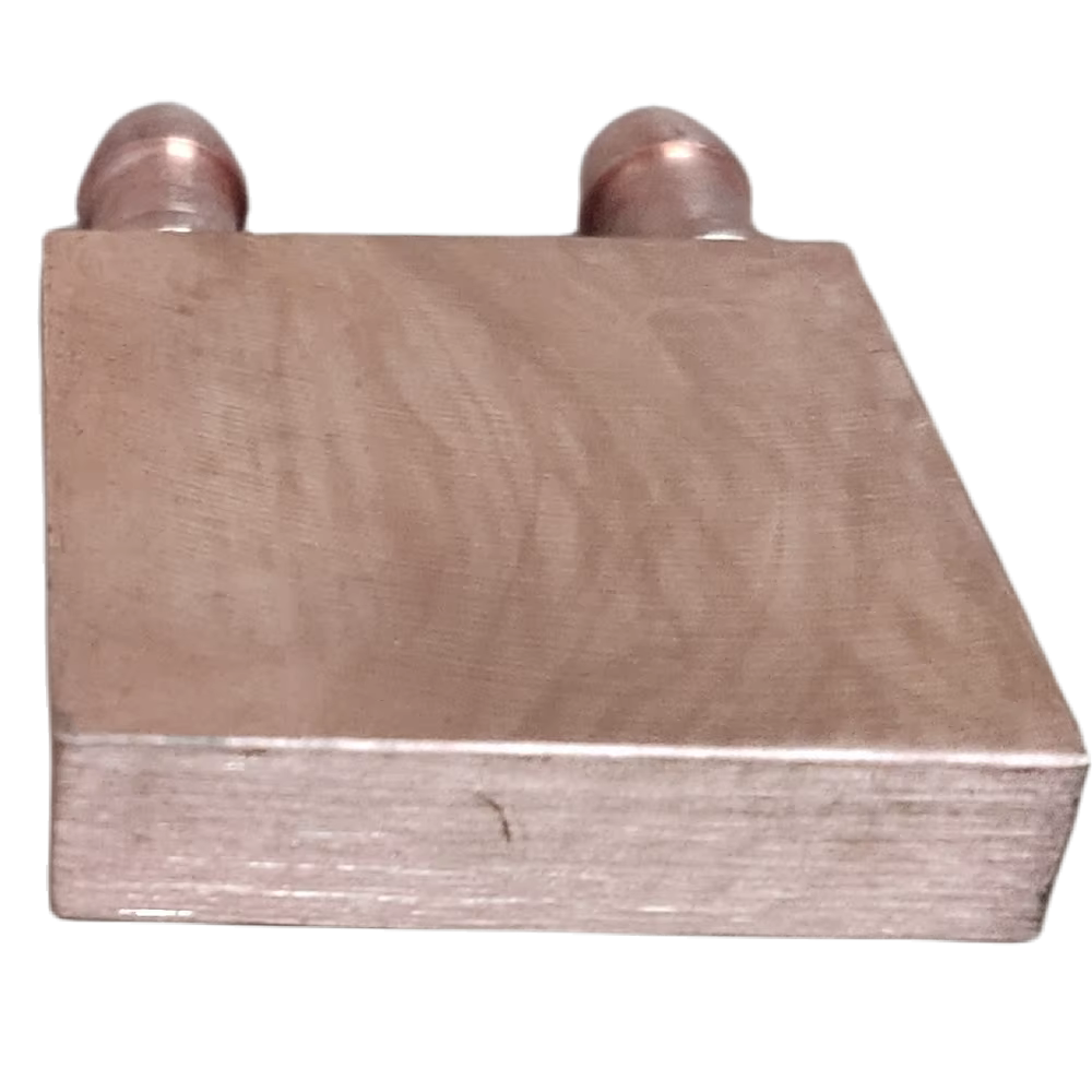 Bloc de refroidissement à eau en cuivre 40x40mm