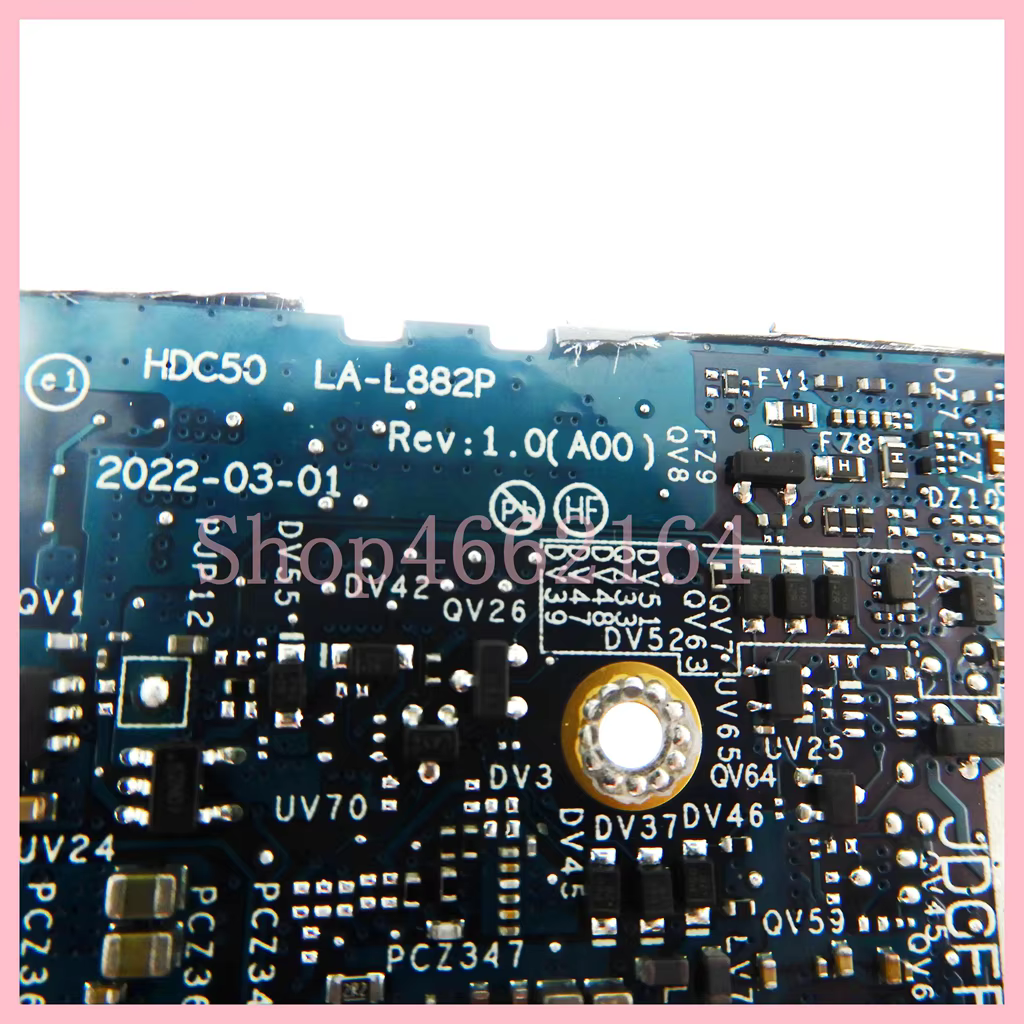 L882P avec i9-12950HX CPU Ordinateur Portable Carte Mère Pour Dell Precision 7670