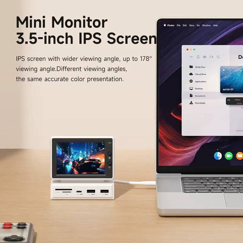 Hagibis 3.5 pouces IPS Mini écran AIDA64