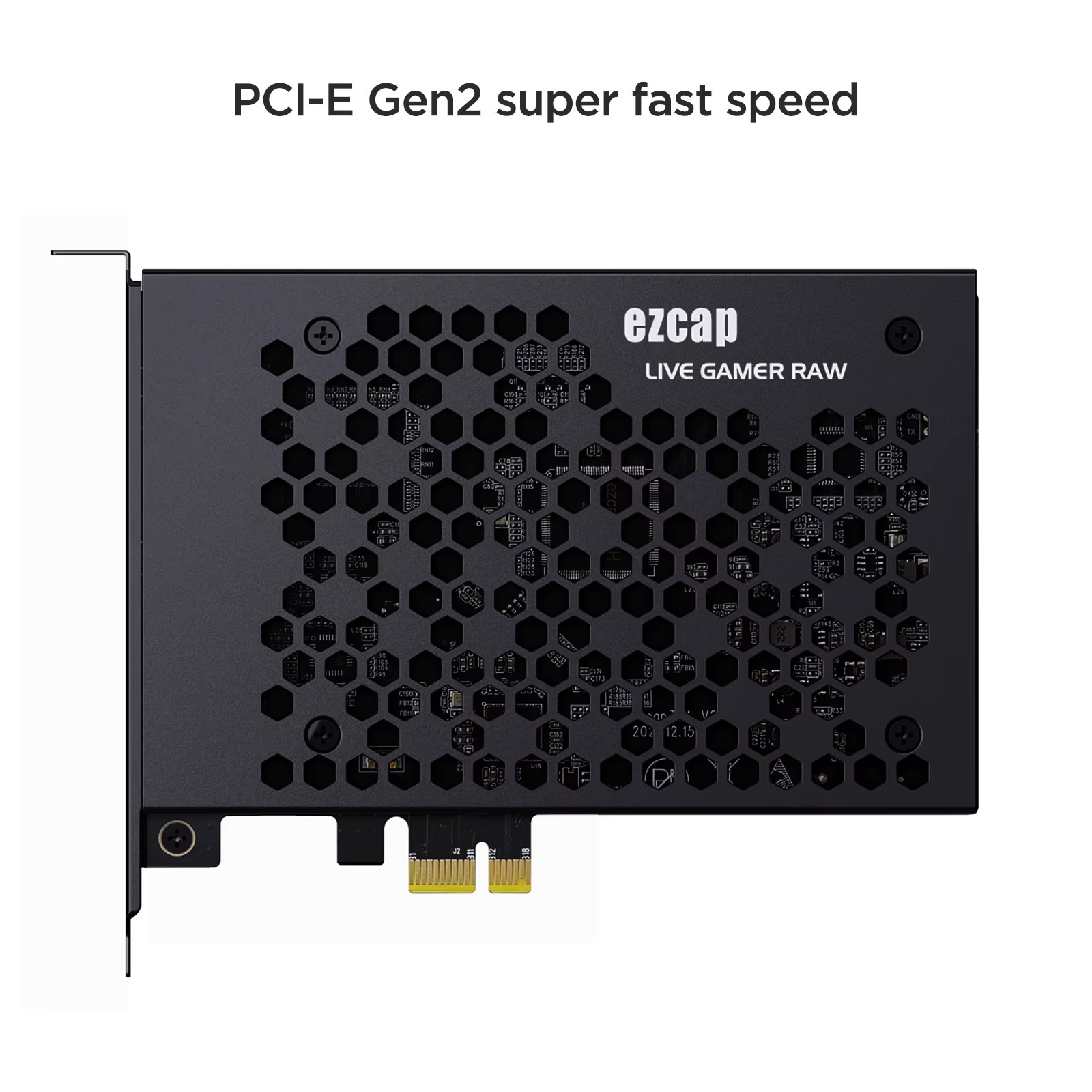 Ezcap324B Live Gamer Raw PCIE 4K carte de capture de jeu vidéo enregistrement et flux en direct pour les caméscopes de systèmes de jeu