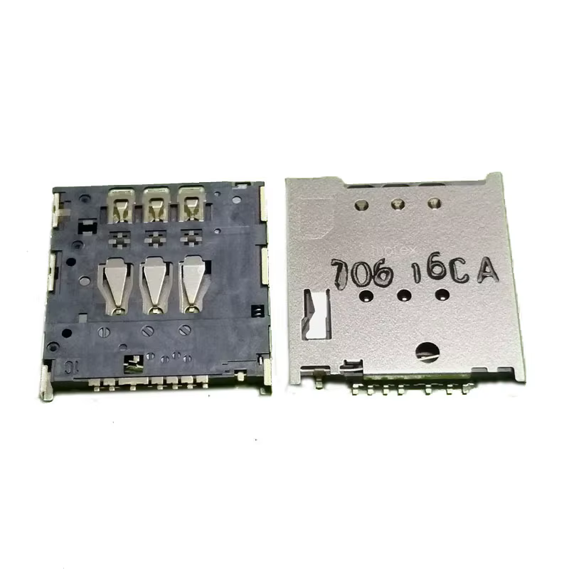 Carte Sim pour Sony LT30 LT22 LT22i LT30i LT30P, pour Meizu MX2 MX3 MX4, connecteur de fente pour support de carte Sim, 2 à 10 pièces