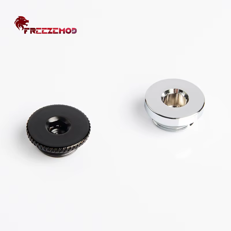 Freezemod PC refroidissement par eau Anti-fuite bouchon d'arrêt HDT-LLJ 1/4 "filetage externe 8mm épaisseur totale