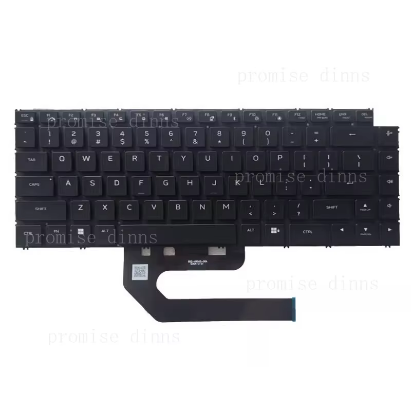 Clavier rétroéclairé RVB pour DELL ALIENWARE X14 X15 X16 X17 R1 R2 0WH5Y9 SG-B3720-XUA