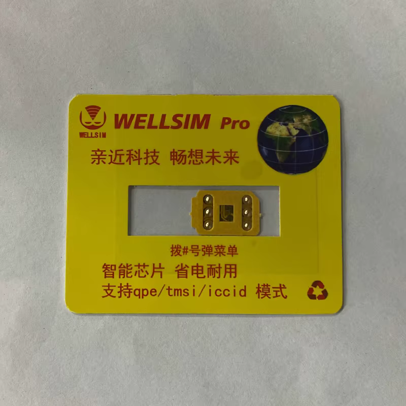 Carte SIM intelligente avec puce pour les séries 6S/SE/7/8/X/XR/XS Max/11/12/13/14