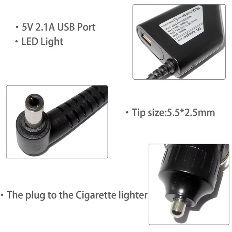 Chargeur de voiture 20V 3.25A 65W