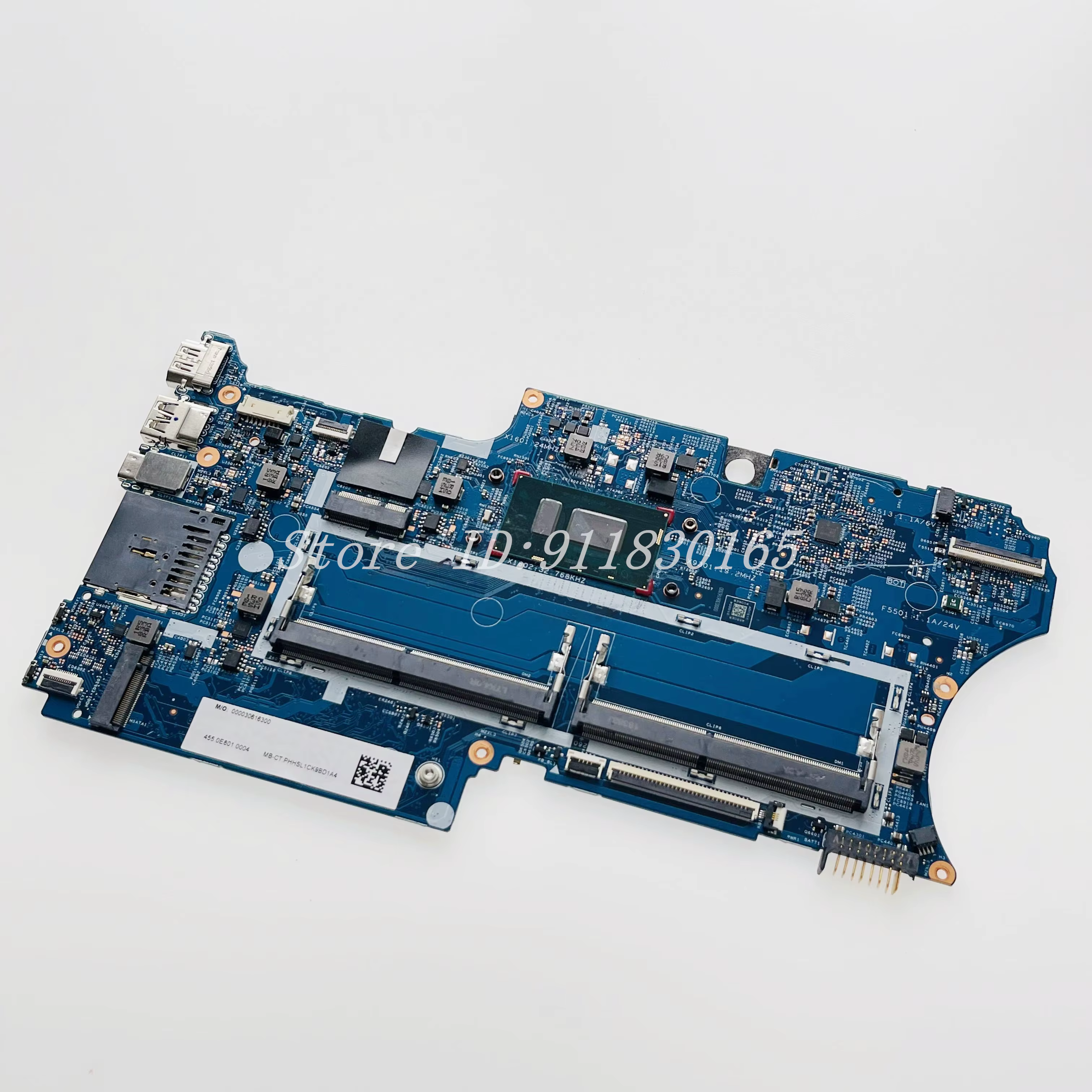 17879-1B 17879-1A pour HP Pavilion X360 14-CD 14M-CD carte mère d'ordinateur portable avec 4415U i3-8130U i5-8250U CPU L18163-601 L18165-601