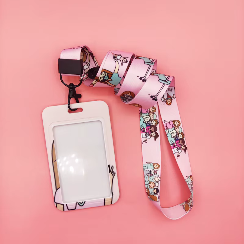 Porte-cartes d'infirmière, sangle de cou, étui pour carte de crédit, identification de médecin, porte-Badge, corde de téléphone, accessoires d'identifiants d'hôpital, cadeau