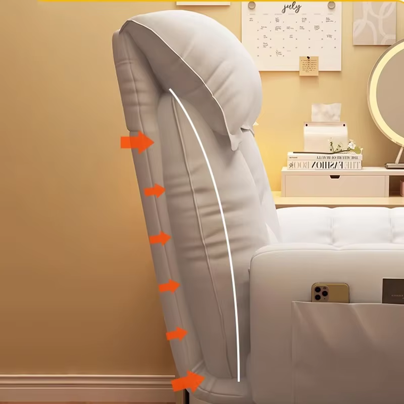 Chaises de bureau de luxe avec repose-pieds