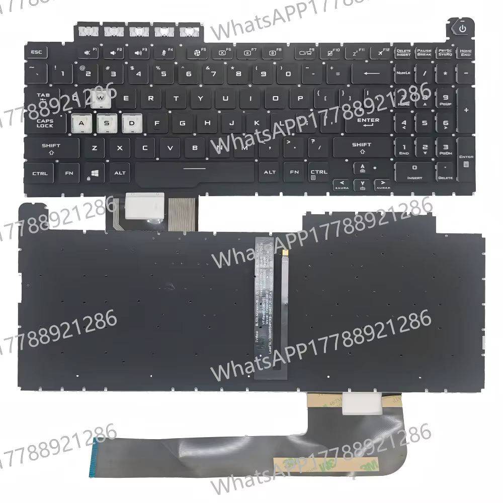 Clavier d'ordinateur portable US SP RU pour ASUS TUF Gaming FA506H FX506 FX706L FA706