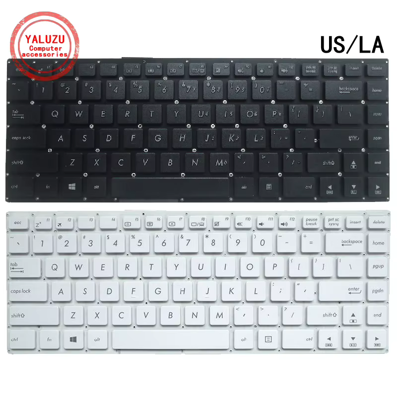 US/LA anglais nouveau clavier d'ordinateur portable pour ASUS E402 E402M E402MA E402SA E402S E403SA E402N R417 R417S R417M R417MA R417SA L402S