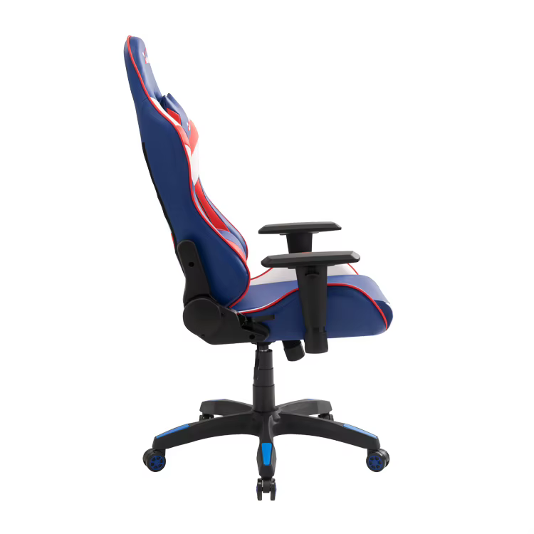 Chaise de jeu ergonomique pivotante en cuir de haute qualité pour gamer