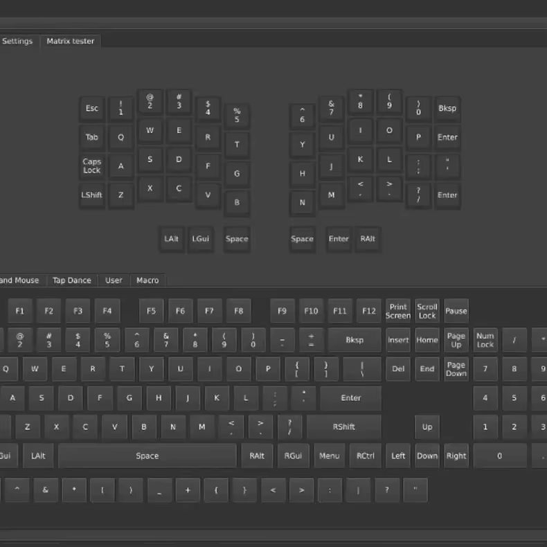Silakka54 clavier fendu filaire Support d'échange à chaud QMK/VIAL