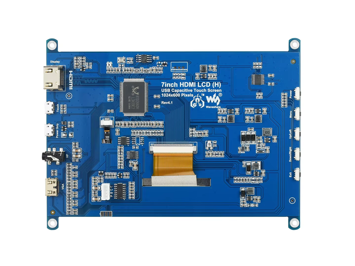 Écran tactile capacitif LCD HDMI (H) de 7 pouces (H)