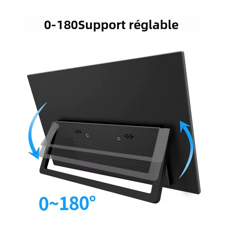 HGFRTEE – moniteur Portable à écran tactile de 14 pouces
