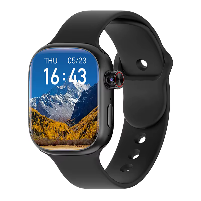 Montre connectée S10 Android 4G/5G LTE avec carte SIM, écran AMOLED 180 °   Caméra rotative, appel vidéo, GPS, WIFI, téléchargement d'applications, hommes, femmes, enfants