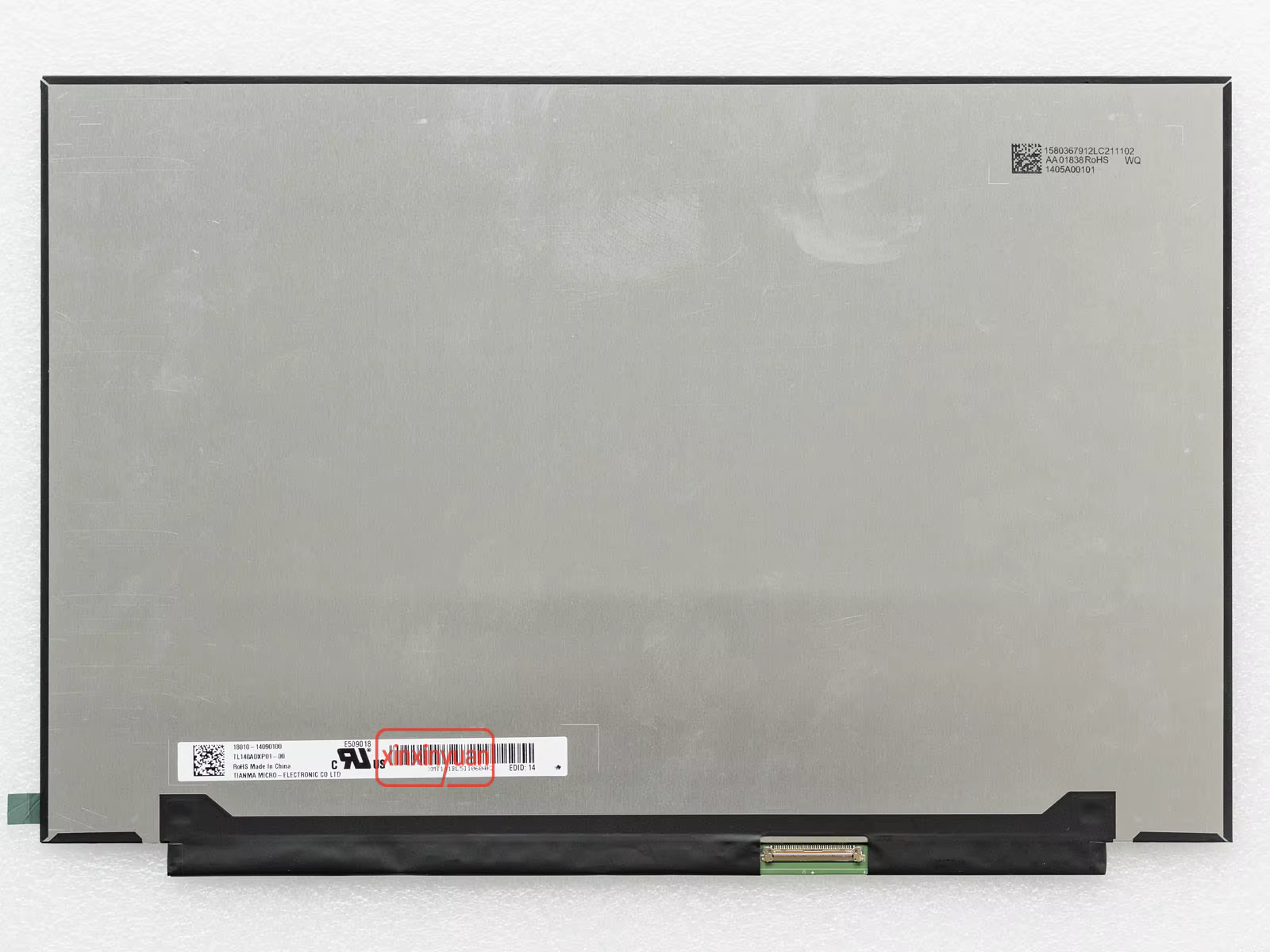 14 "écran LCD d'ordinateur portable TL140ADXP01-00 NE140QDM-NX1 pour ASUS ROG Zephywarmer G14 Revenu 402RJ