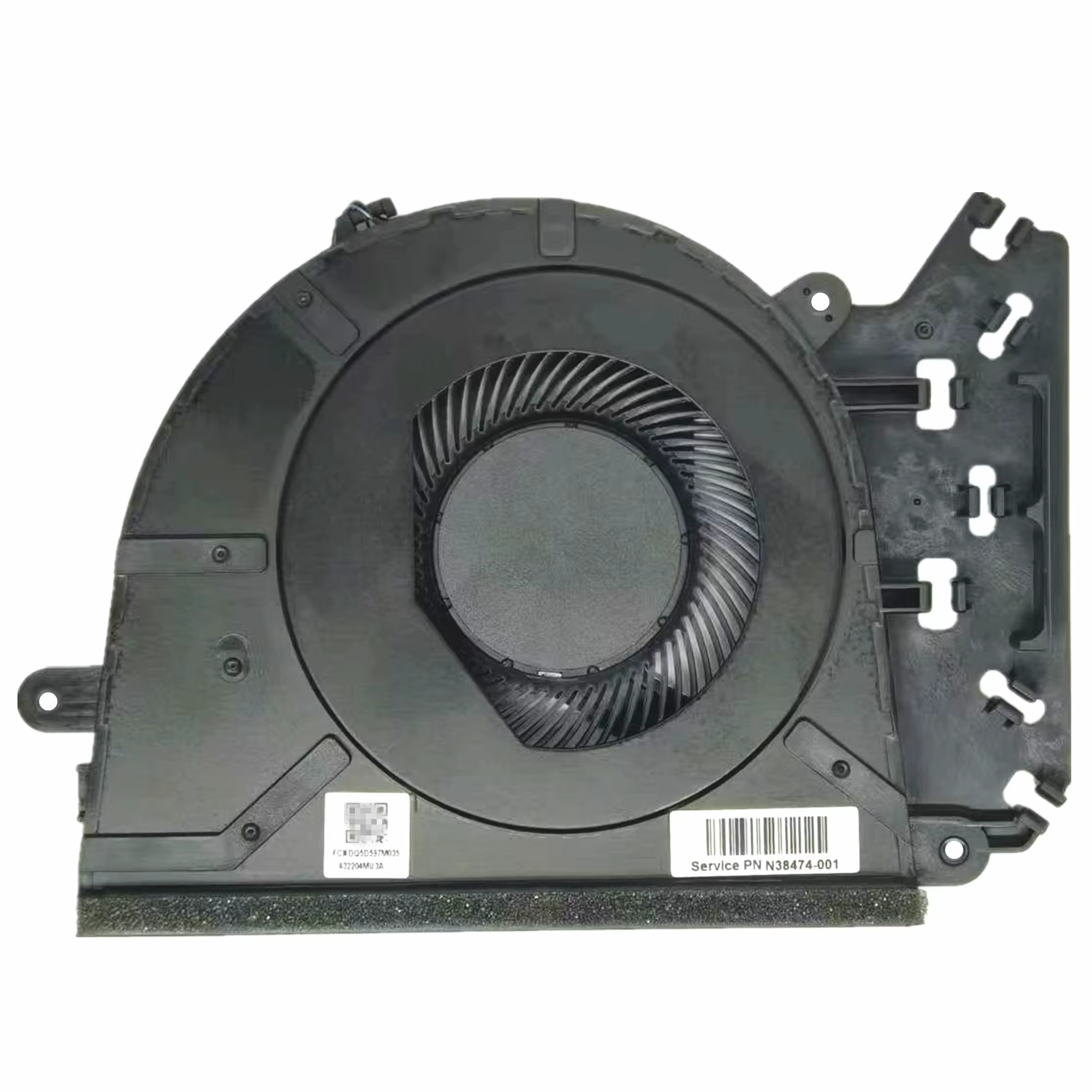 Nouveau ventilateur de refroidissement pour ordinateur portable HP 15-FC 250 G10 255 G10 15-FC0093DX 15-FC0039WM Series N38474-001 N38473-001 N38472-001 DFS5K121