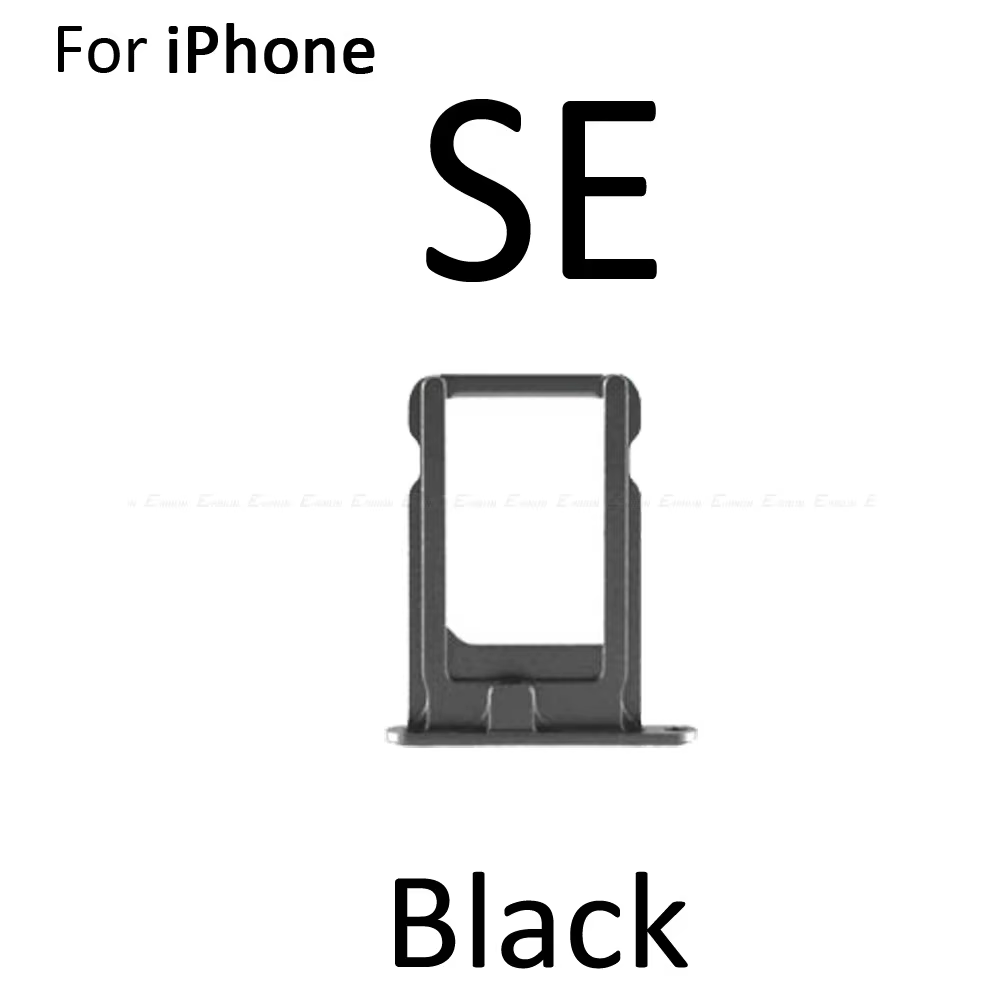 Adaptateur de fente pour carte SIM, pièces de rechange pour iPhone 4, 4S, 5, 5S, SE, 5C