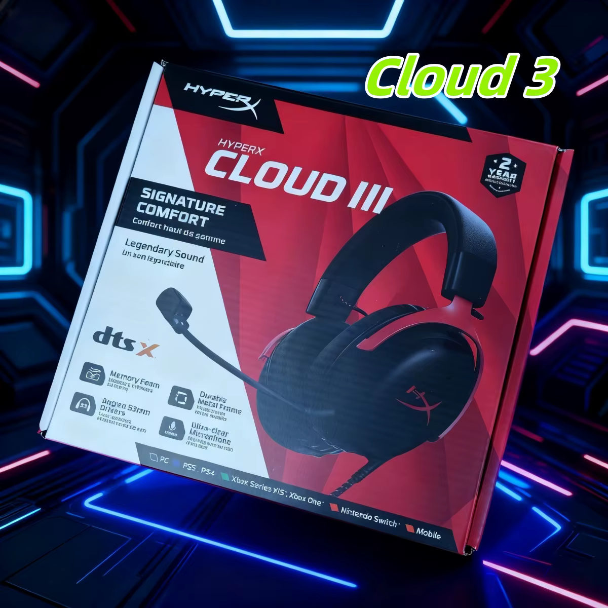 Cloud III – Casque de jeu filaire