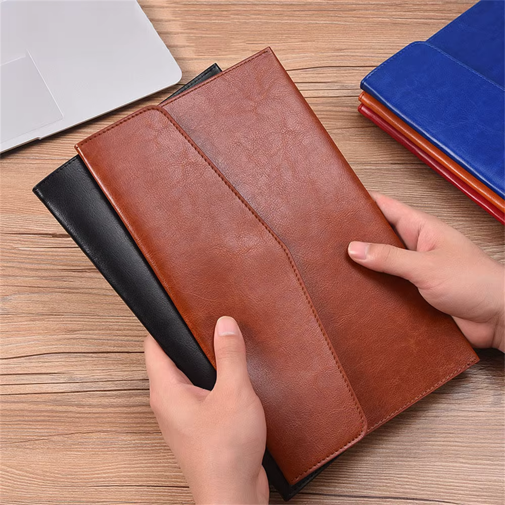 Porte-documents en cuir, porte-cartes, porte-passeport, organisateur de fichiers de données, sac de contrat GT, organisateur de fichiers scolaires