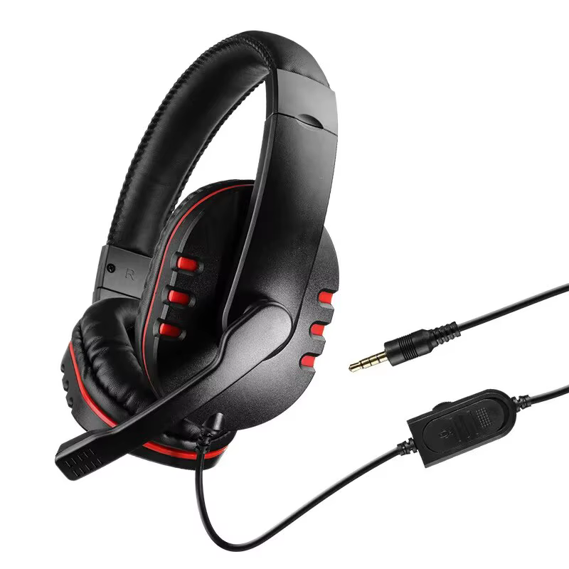 Casque filaire de jeu avec microphone