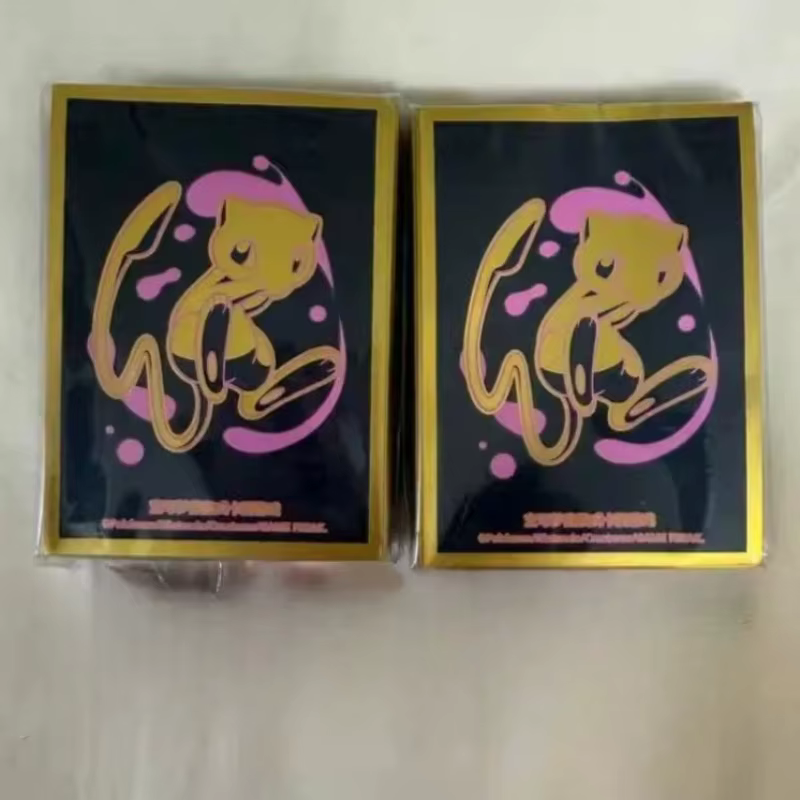 Carte Pokémon authentique originale PTCG Pikachu Eevee Mew Charizard, pochette de protection pour cartes, collection de jeux, cadeaux
