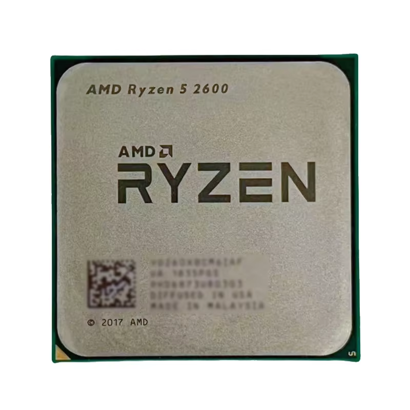 Processeur de jeu pour ordinateur de bureau AMD Ryzen 5 2600 3