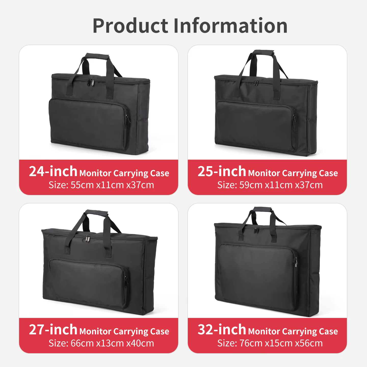 Étui de transport pour moniteur PC