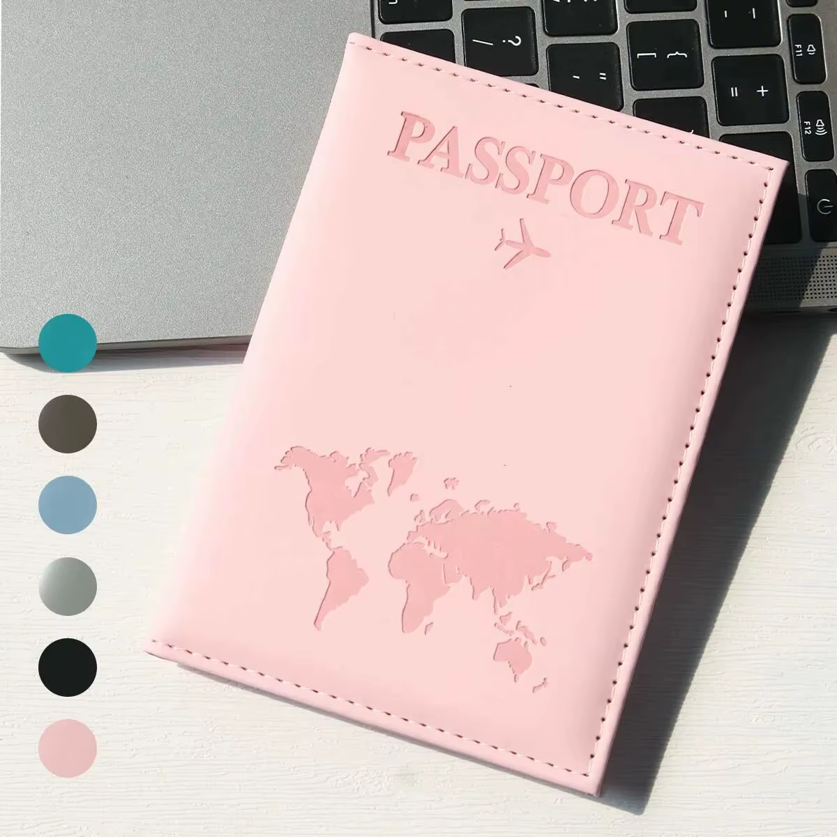 Porte-passeport carte PU couverture de passeport voyage essentiel croisière doit avoir des porte-passeport mince et Portable pour les voyages
