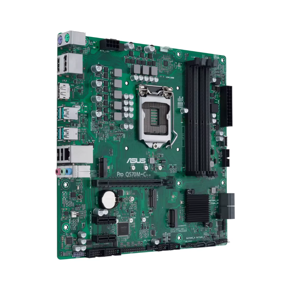 Carte mère ASUS PRO Q570M-C compatible avec les processeurs 10700F 11700F 11600K 10400F 11400F 11900K