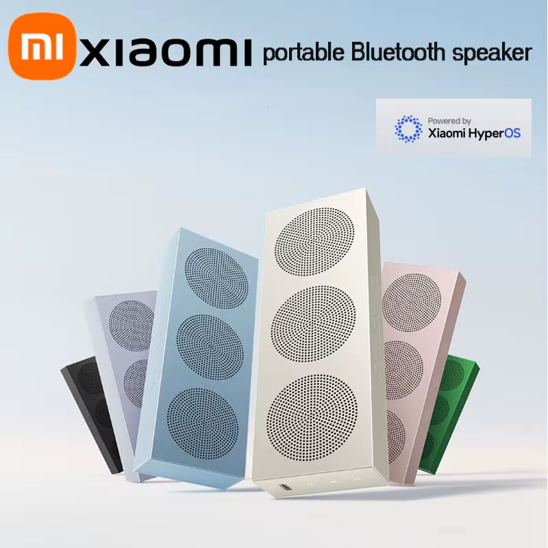 Haut-parleur Bluetooth portable Xiaomi avec corps métallique ultra-fin, lecture hors ligne intégrée à 750 chansons, IP66 étanche à la poussière et à l'eau