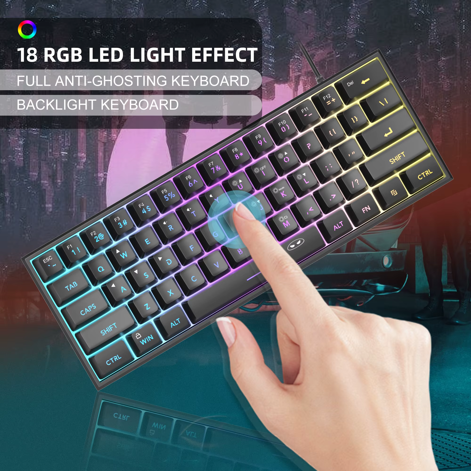 MageGee-Mini clavier de jeu 60%