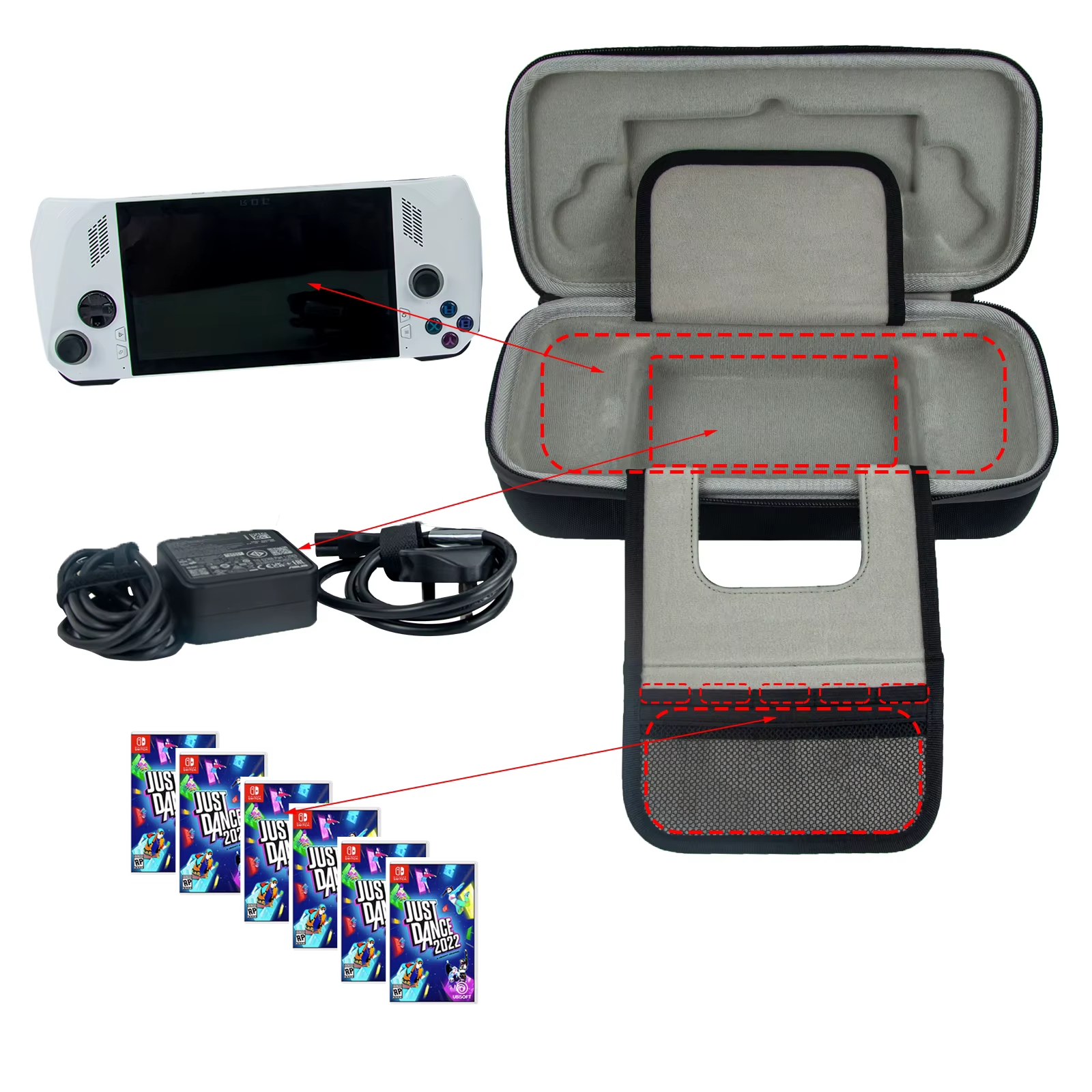 Étui de transport Portable rigide pour Asus ROG Ally X